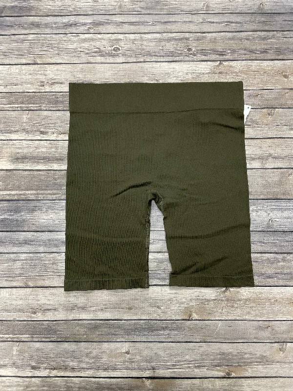 Yoga-Friendly Men's Flex ShortsAthletic Shorts By Mono B In Green, Size: 3x