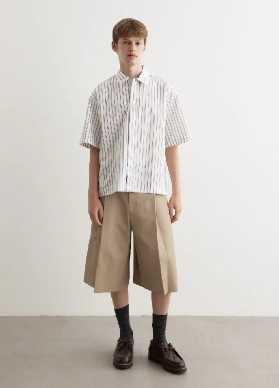 Elegant Men's Dress ShirtsLa Chemise Manches Courte Shirt