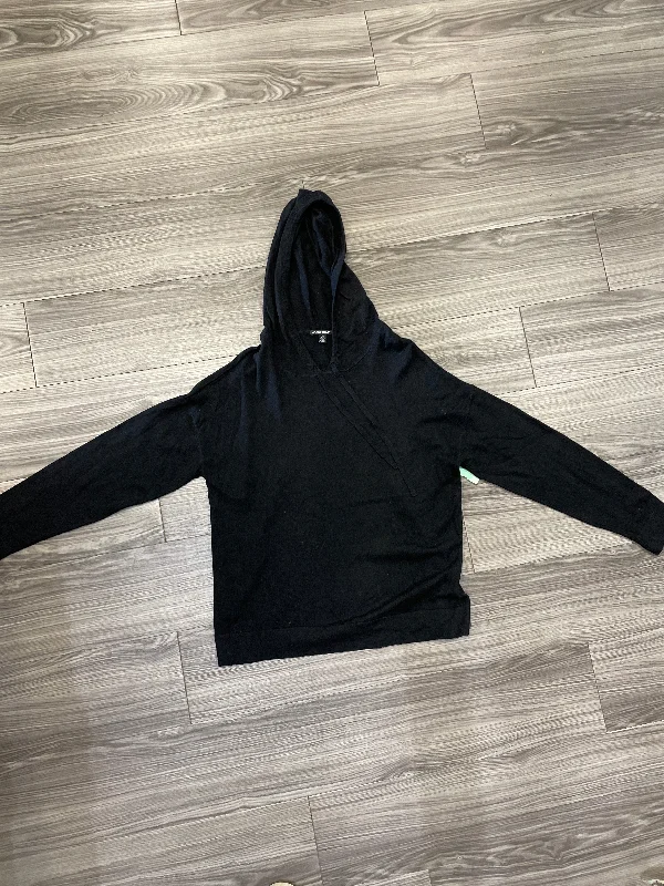 Men's Hoodies with Wind-Resistant FabricBlack Sweatshirt Hoodie Hilary Radley, Size L Men's Hoodies with Wind-Resistant FabricBlack Sweatshirt Hoodie Hilary Radley, Size L