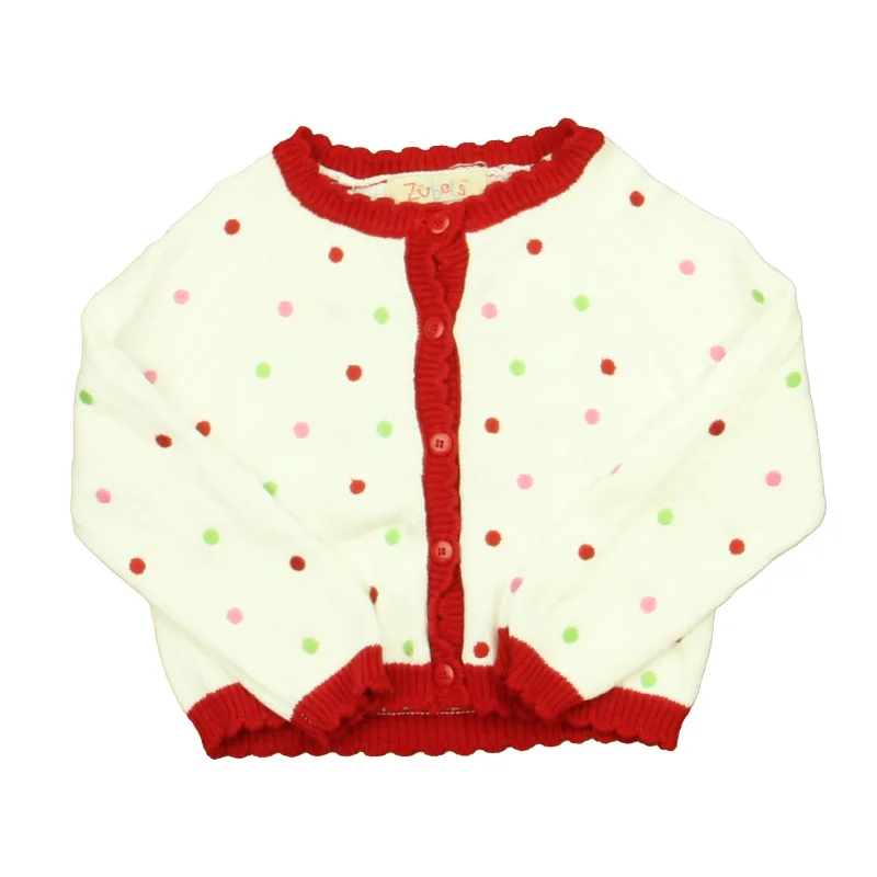 Men's Sweaters with Short SleevesZubels Girls White | Red | Green | Pink Cardigan