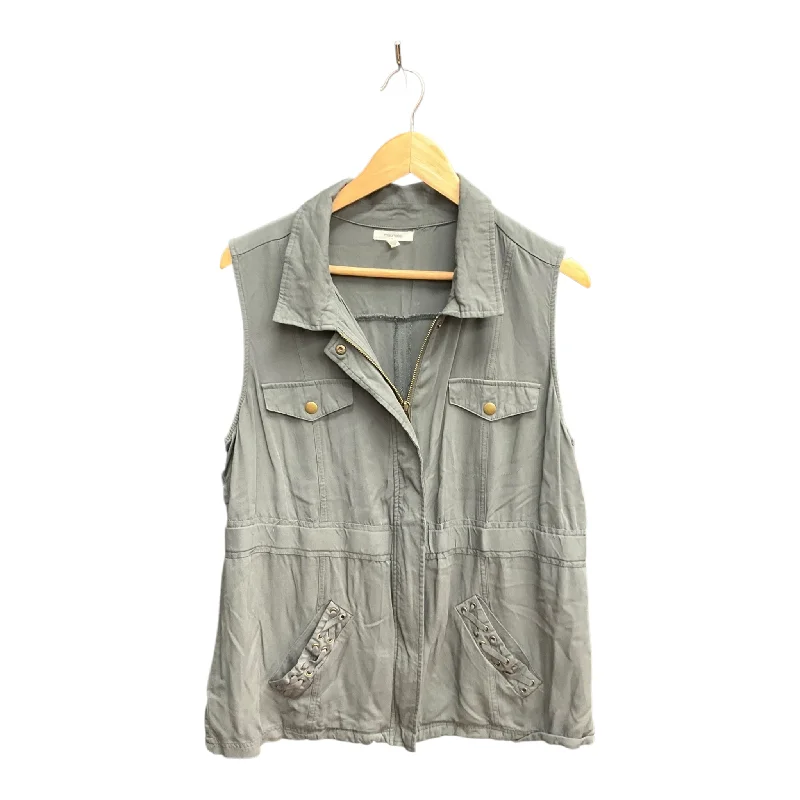 Men's Coats with Stretch FabricVest Other By Maurices In Green, Size: Xl