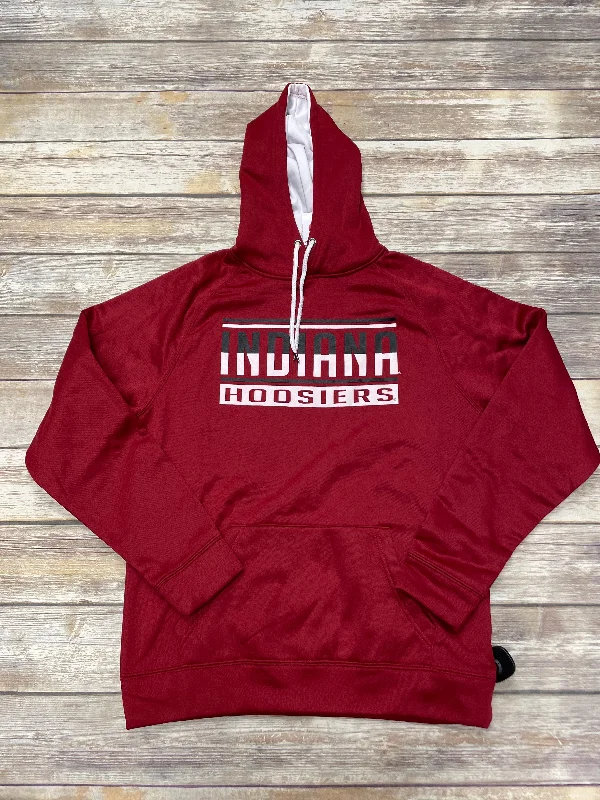 Men's Hoodies with Heavy-Duty ZippersRed Athletic Sweatshirt Hoodie Colosseum, Size M Men's Hoodies with Heavy-Duty ZippersRed Athletic Sweatshirt Hoodie Colosseum, Size M