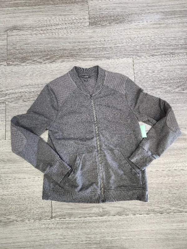 Men's Hoodies with Ribbed HemsGrey Sweatshirt Crewneck Banana Republic, Size S
