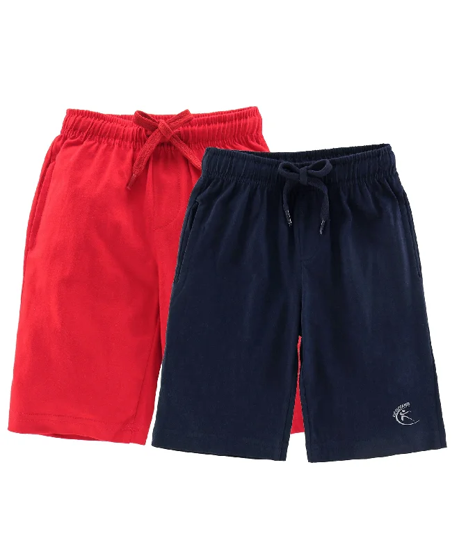 Navy & Red