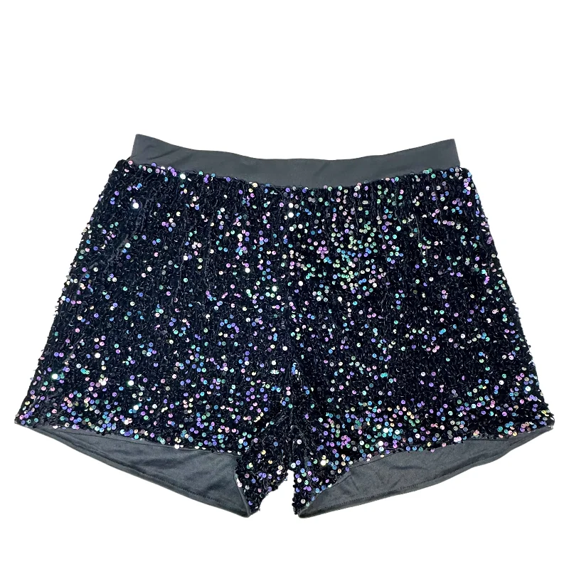 Zippered and Secure Men's Cargo and Travel ShortsBlack Sequin Lined Shorts Shein Curve, Size 1X Zippered and Secure Men's Cargo and Travel ShortsBlack Sequin Lined Shorts Shein Curve, Size 1X
