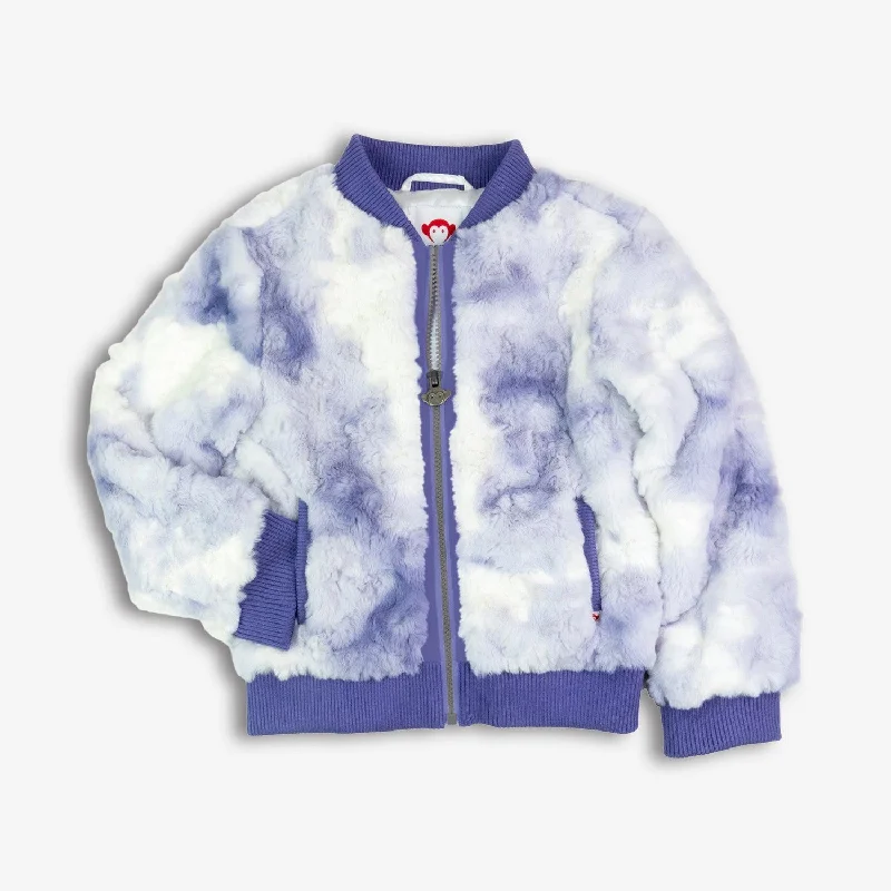 Solid-Colored Men's SweatersNikki Bomber Jacket | Purple Lavender