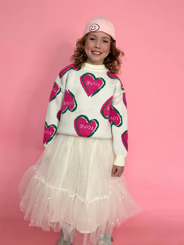 Men's Sweaters with Argyle PatternsI Love You Sweater