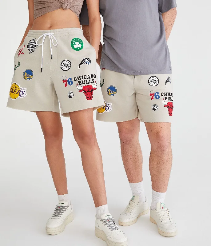Performance-Driven Men's Athletic ShortsAeropostale Nba Team Logos Fleece Shorts 6"