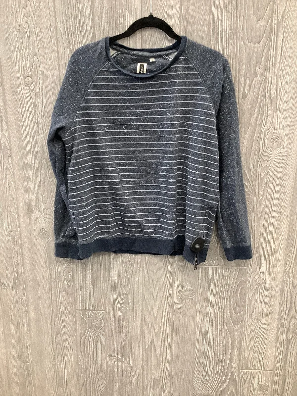 Best Men's Pullover HoodiesSweatshirt Crewneck By Clothes Mentor In Blue, Size: M