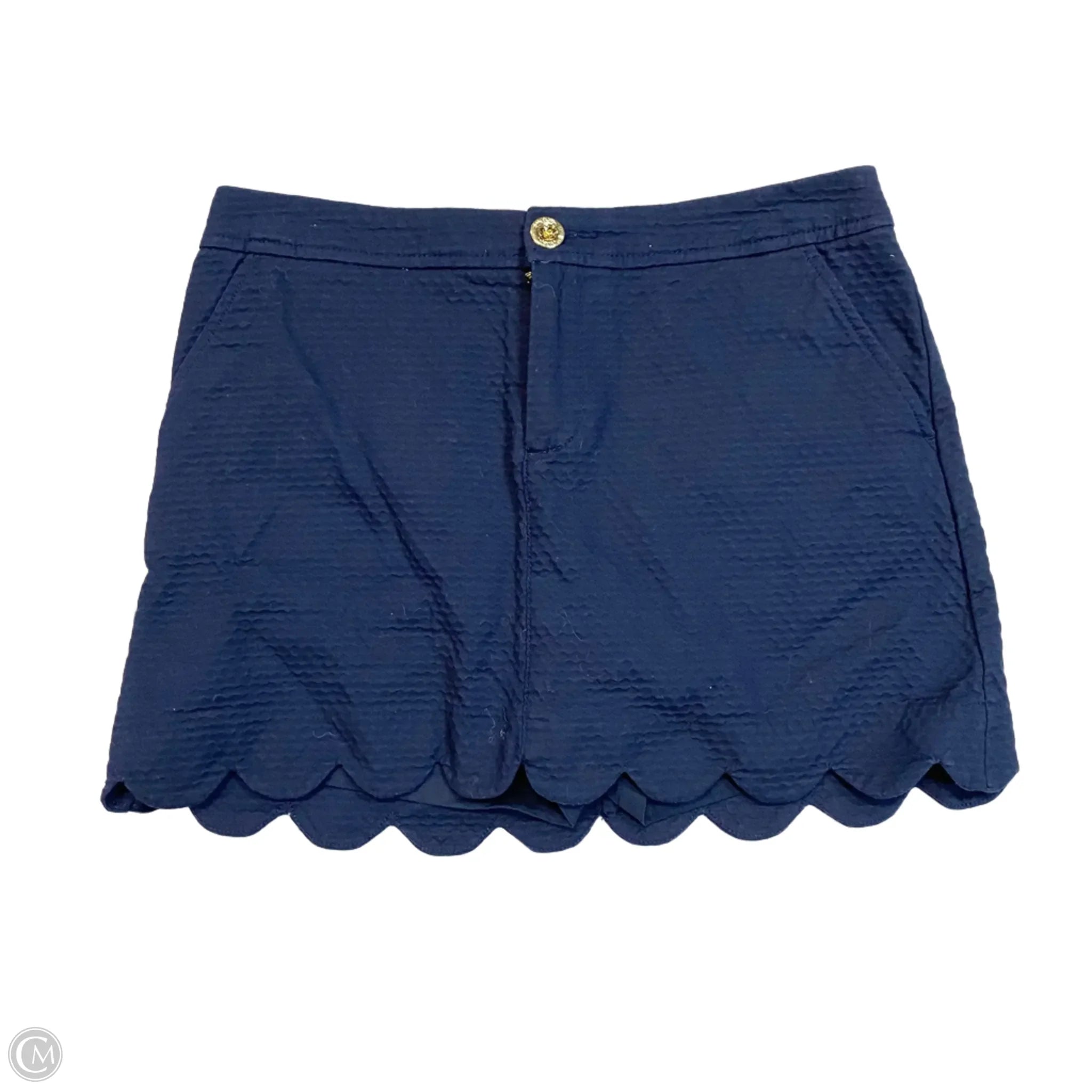 Trendy Men's Beach ShortsShorts Designer By Lilly Pulitzer In Navy, Size: 4