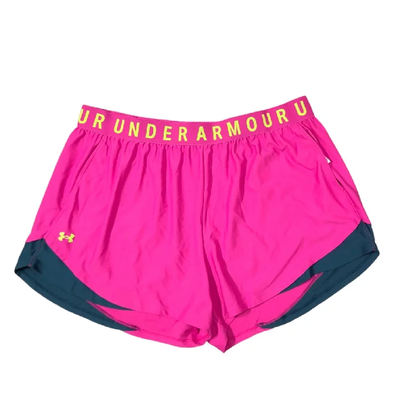 Men's Versatile Cargo Shorts for Everyday UseAthletic Shorts By Under Armour In Pink, Size: 3x Men's Versatile Cargo Shorts for Everyday UseAthletic Shorts By Under Armour In Pink, Size: 3x