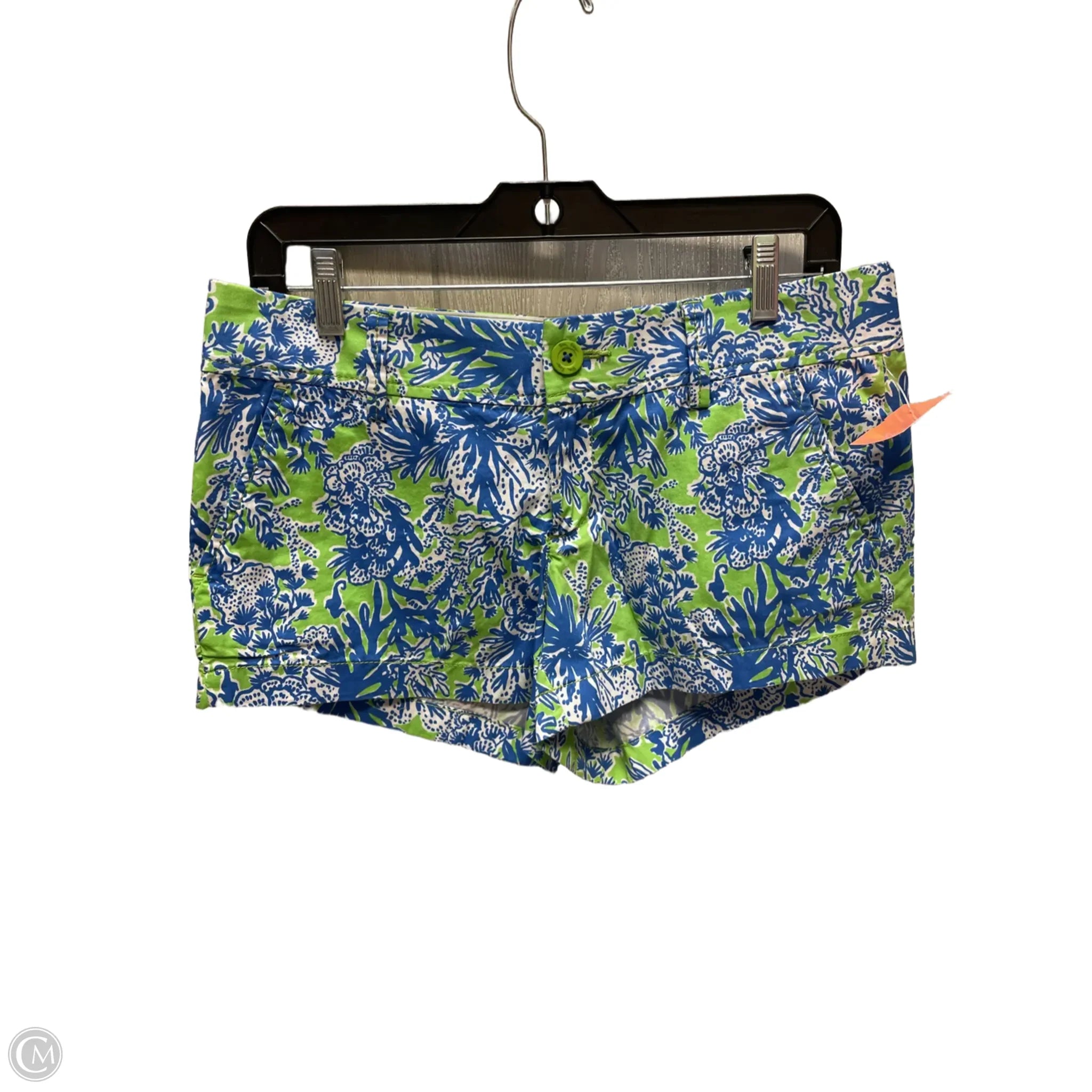 Practical Men's Work ShortsShorts Designer By Lilly Pulitzer In Tropical Print, Size: 4 Practical Men's Work ShortsShorts Designer By Lilly Pulitzer In Tropical Print, Size: 4