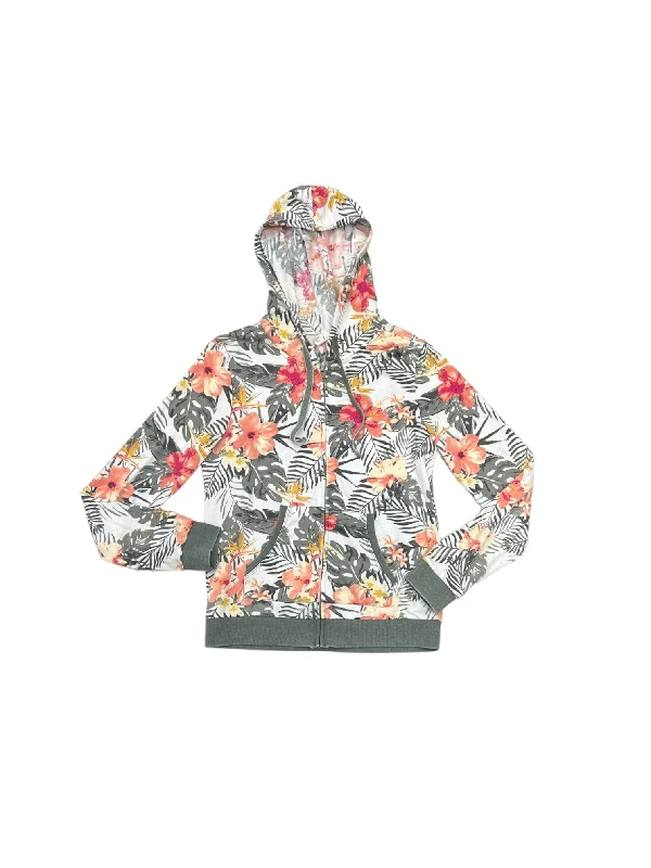 Men's Hoodies with Zipper DetailsPink & White Sweatshirt Hoodie Clothes Mentor, Size S Men's Hoodies with Zipper DetailsPink & White Sweatshirt Hoodie Clothes Mentor, Size S