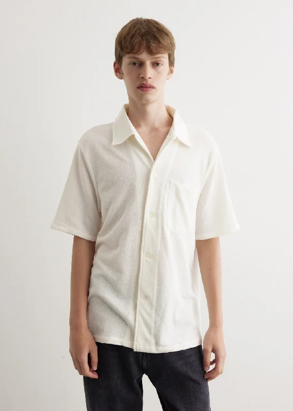 Men's Shirts for Beach OutingsBouclé Box Shirt