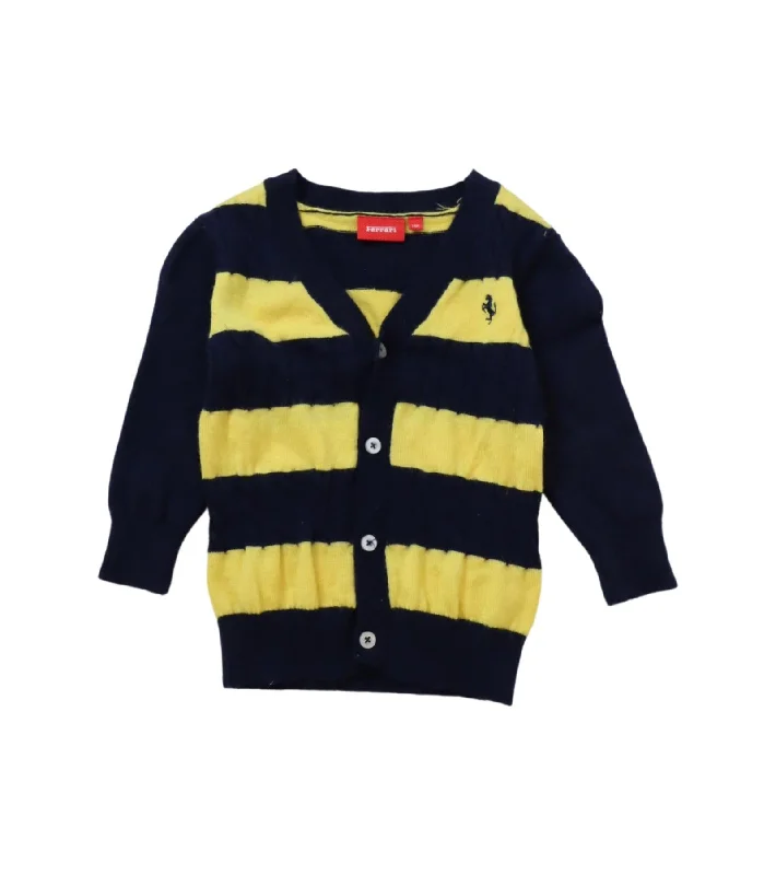 Men's Sweaters with Mock-Neck DesignsFerrari Cardigan 18M