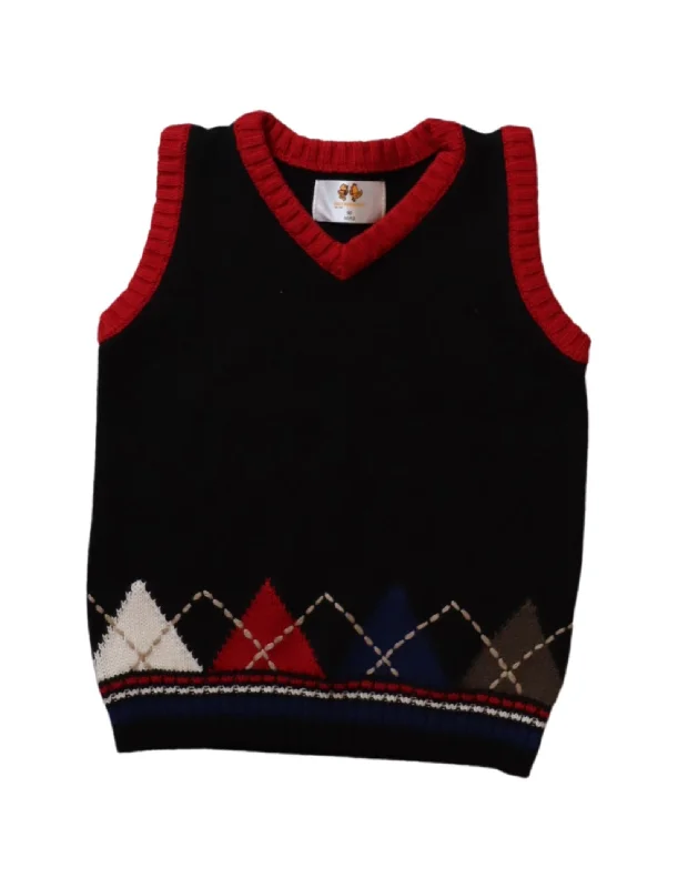 Men's Sweaters with Argyle PatternsChickeeduck Sweater Vest 18-24M (90cm)