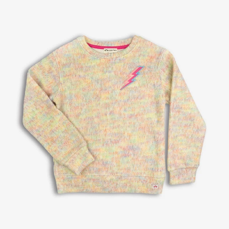 Men's Sweaters with Pleated DesignsRuby Sweatshirt | Lightning Bolt