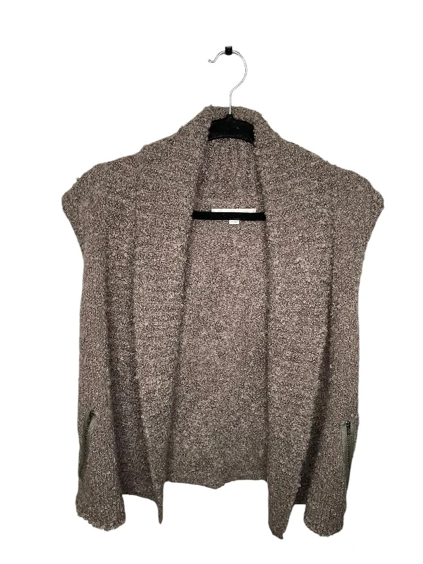 Men's Coats with Reflective StripesVest Sweater By Loft In Brown, Size: M