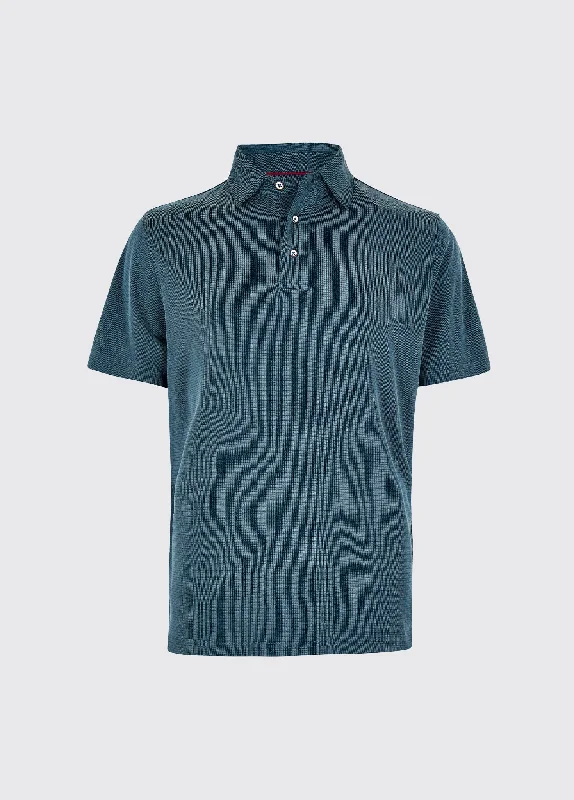 Men's Long-Sleeved ShirtsGilligan Men’s Tencel™ Modal Polo - Atlantic