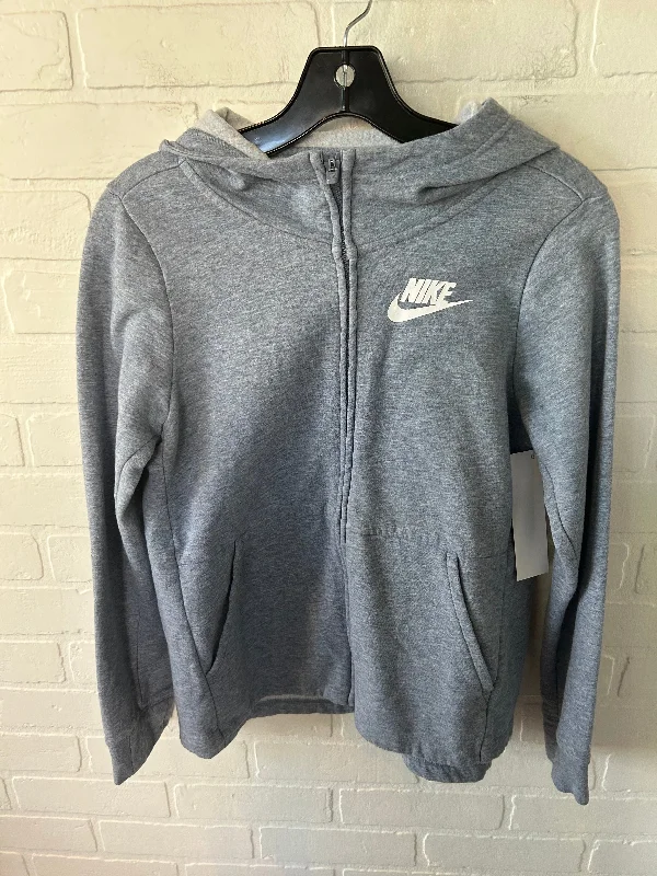 Men's Hoodies with Quilted LiningAthletic Sweatshirt Hoodie By Nike In Blue, Size: L Men's Hoodies with Quilted LiningAthletic Sweatshirt Hoodie By Nike In Blue, Size: L