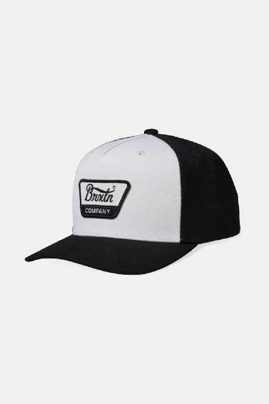 Vibrant Baseball HatsLinwood Netplus Snapback - Black/White/Black