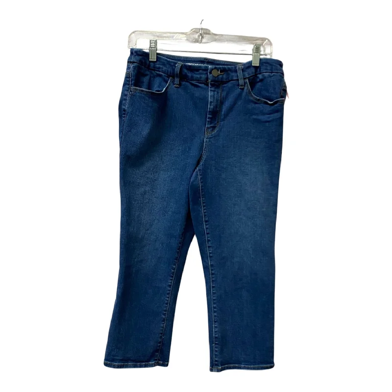 Comfortable Men's JeansJeans Cropped By Chicos In Blue, Size:S
