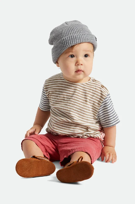 Comfortable Bucket Hats for TravelBaby Heist Beanie - Light Heather Grey