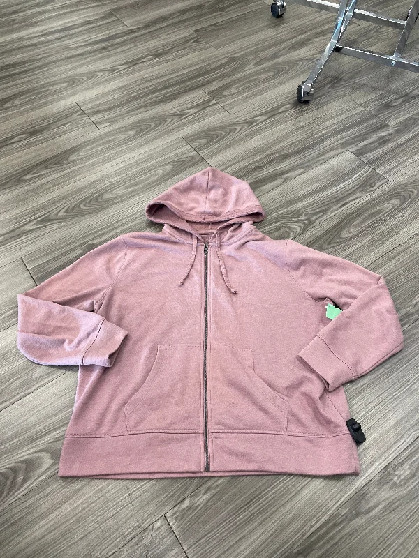Men's Hoodies with Adjustable HoodsSweatshirt Hoodie By Sonoma In Purple, Size: Xl