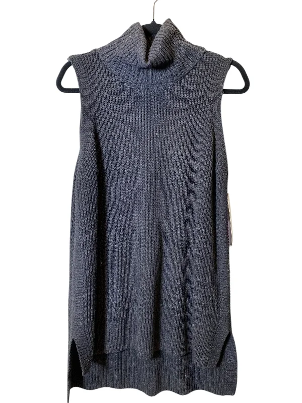 Men's Coats with Down InsulationVest Sweater By Merona In Grey, Size: L