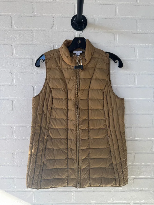 Cool Men's Pea CoatsVest Puffer & Quilted By J. Jill In Yellow, Size: Xs