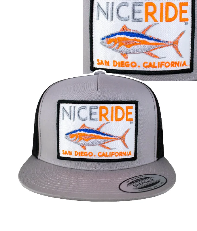 Grey/Black/ Orange Patch