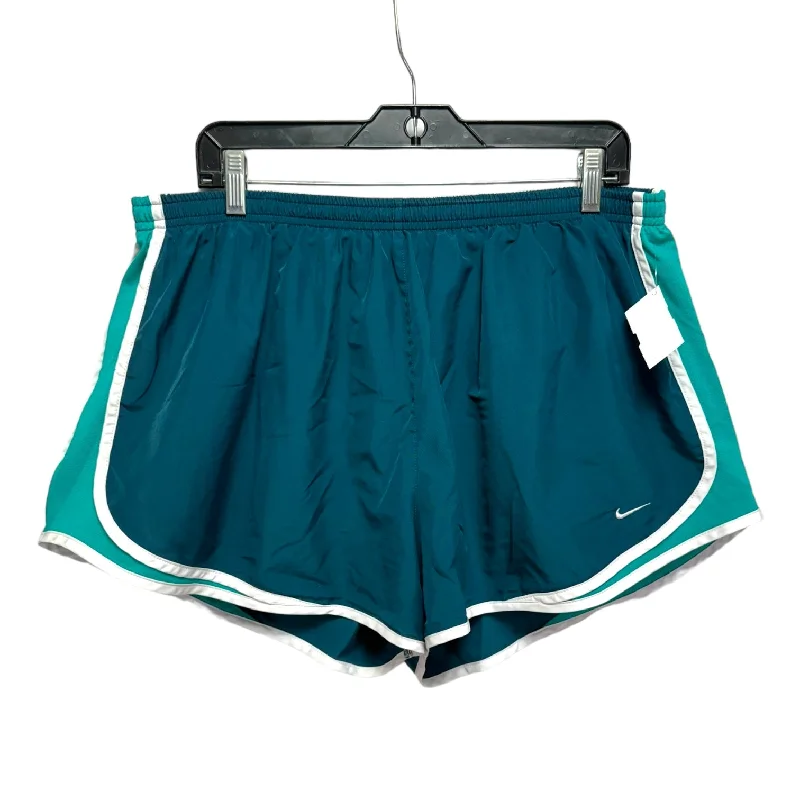 Men's Casual Short Pants for Relaxation and LoungingAthletic Shorts By Nike Apparel In Teal, Size: 2x Men's Casual Short Pants for Relaxation and LoungingAthletic Shorts By Nike Apparel In Teal, Size: 2x