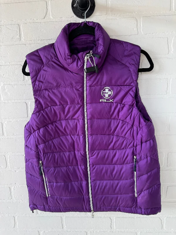 Modern Men's Field JacketsVest Puffer & Quilted By Ralph Lauren In Purple, Size: M