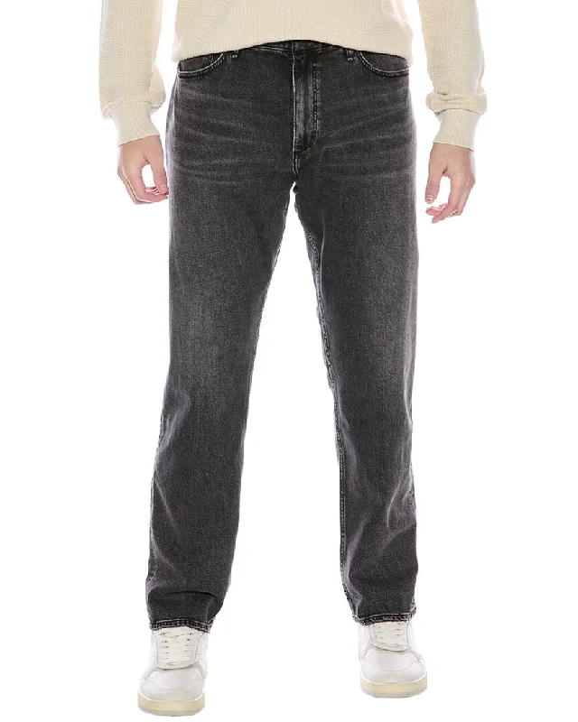 XXXL Men's Jeansrag & bone Fit 3 Authentic Stretch Washed Black Athletic Jean