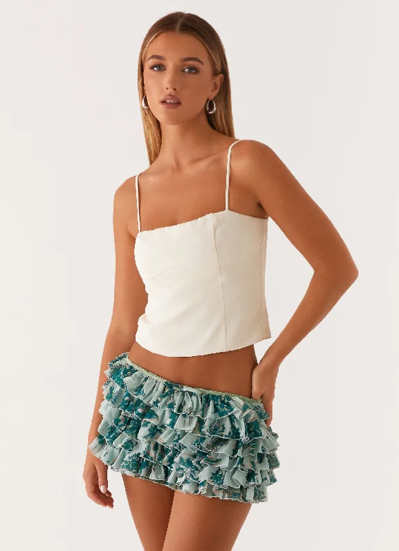 Men's Tailored Dress Shorts for Formal EventsEntertain Me Bloomer Shorts - Cloud Nine Floral Men's Tailored Dress Shorts for Formal EventsEntertain Me Bloomer Shorts - Cloud Nine Floral