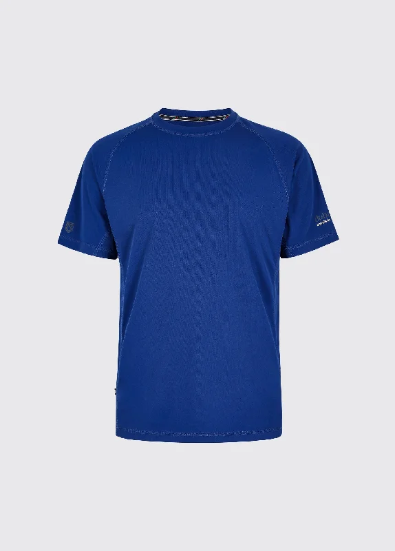 Men's Shirts with Full PlacketsTangier Men's Short-Sleeved T-Shirt - Ultramarine