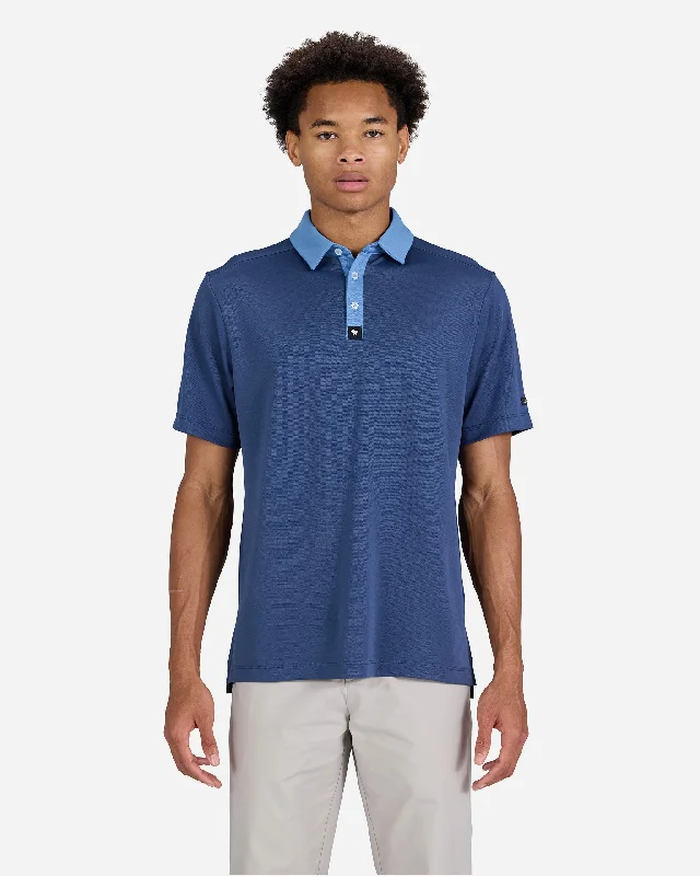 Men's Shirts with Velcro ClosuresDusk Navy