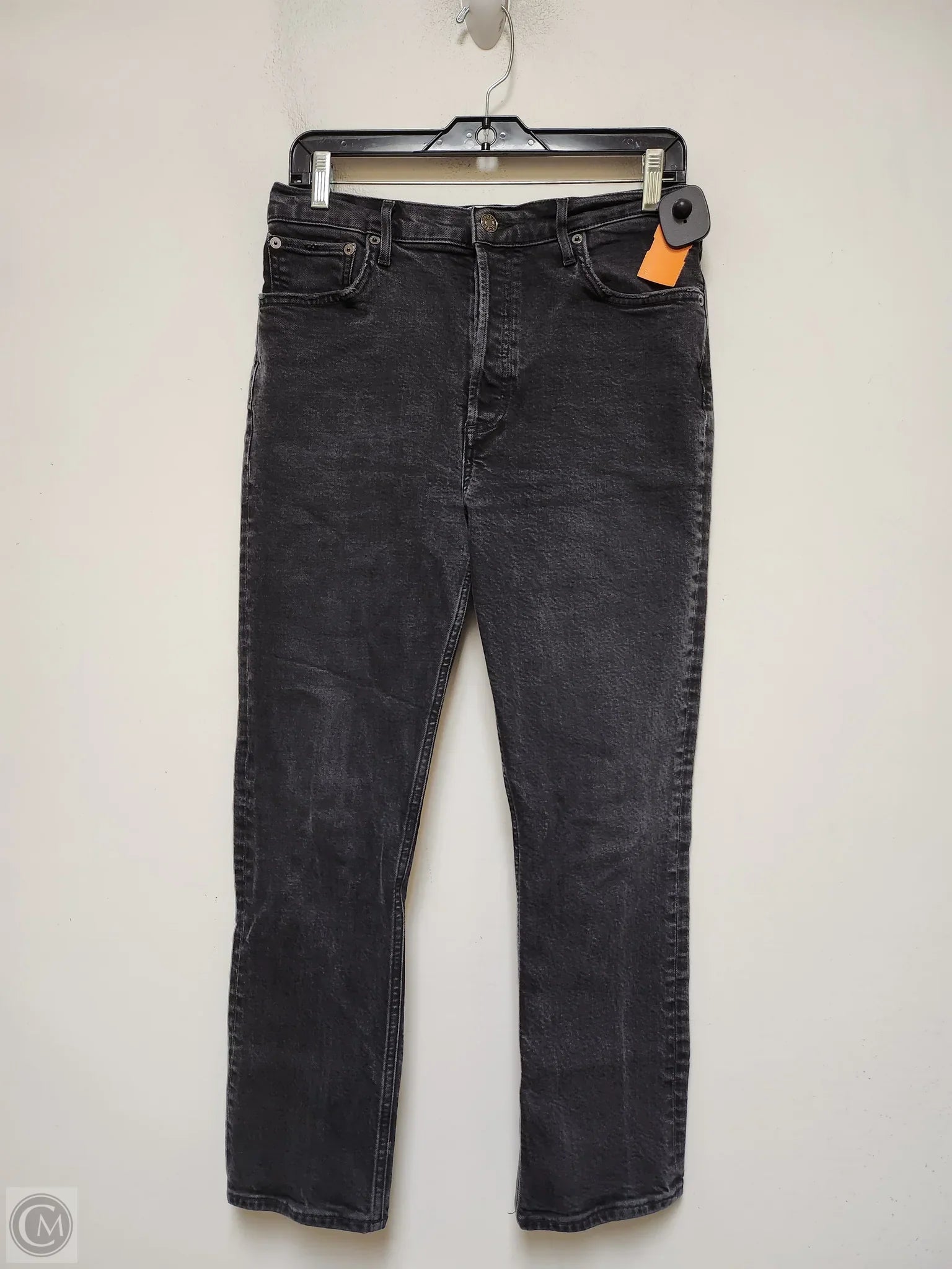 Oversized Men's JeansJeans Straight By Agolde In Black, Size: 8