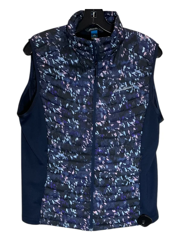 Weather-Resistant Men's CoatsVest Puffer & Quilted By Eddie Bauer In Multi-colored, Size: L