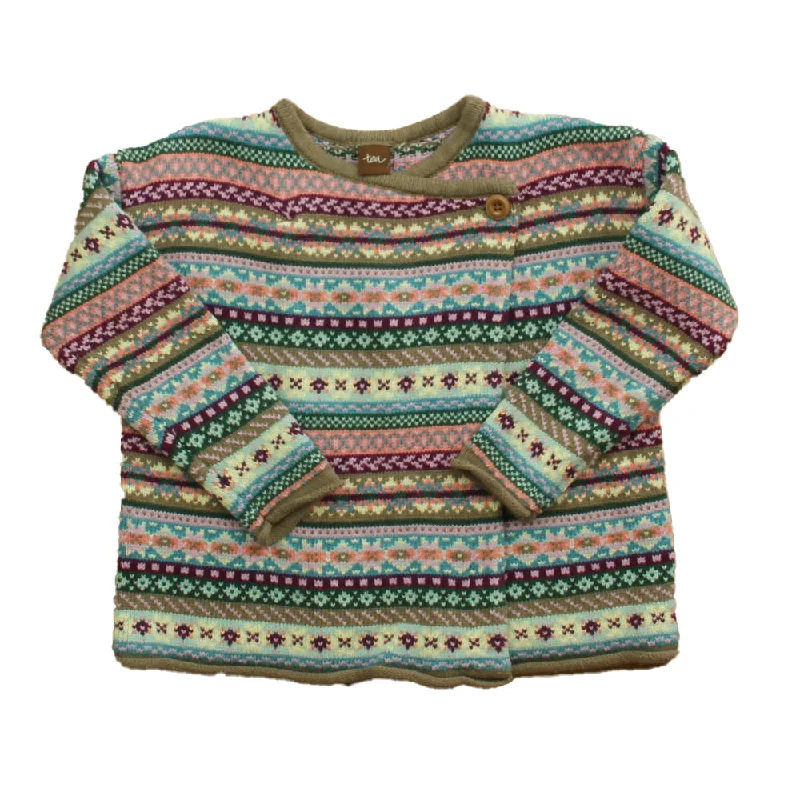 Men's Sweaters with Drawstring WaistbandsTea Girls Purple | Grey Sweater Size: 4-5 T