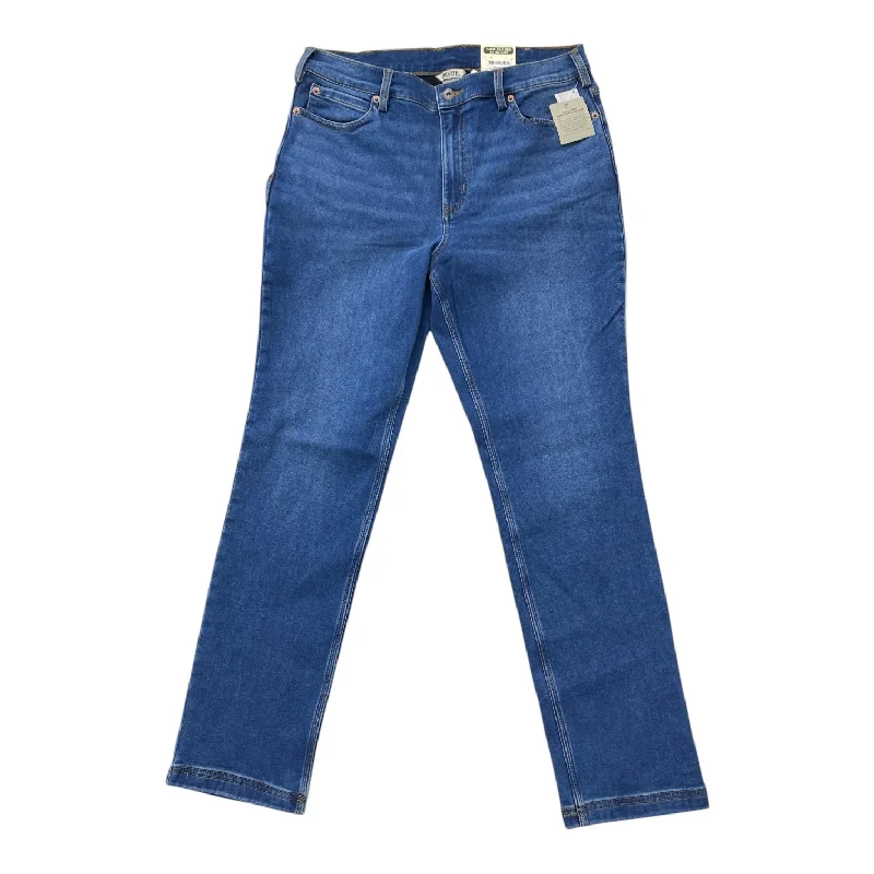 Classic Men's Jeans StyleJeans Straight By Duluth Trading In Blue Denim, Size:14