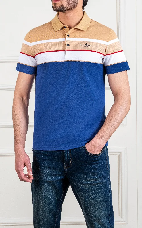 Men's Shirts with Hook-and-Loop ClosuresEXECUTIVE POLO  NAVY KHAKI
