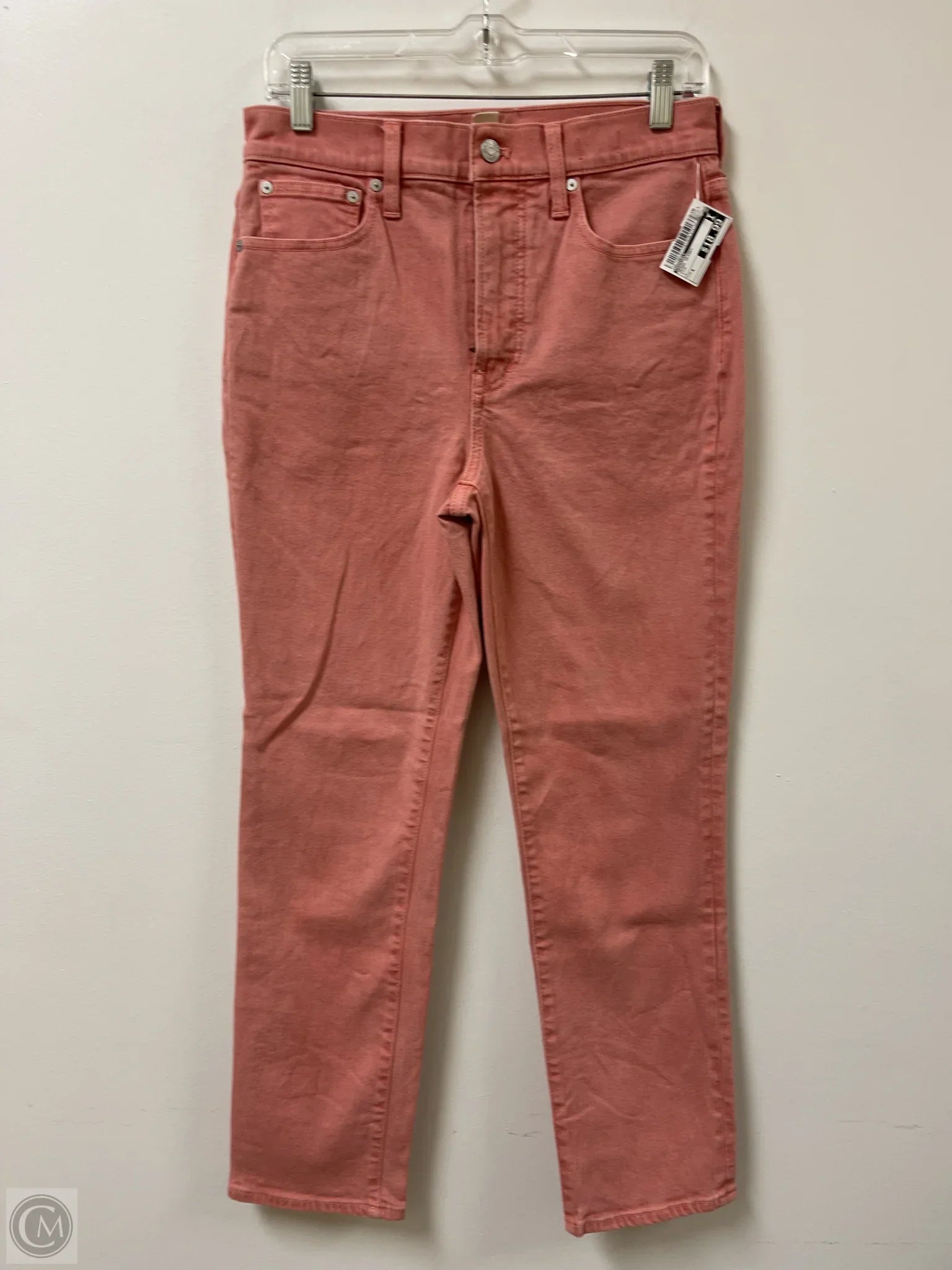 Authentic Men's Denim JeansJeans Skinny By Madewell In Pink, Size: 4