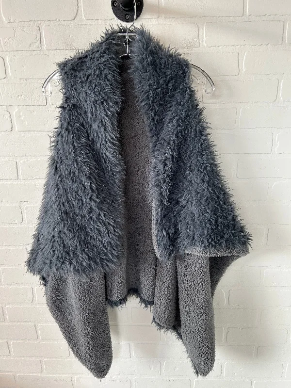 Men's Coats for SpringVest Faux Fur & Sherpa By b. boutigue In Blue, Size: Osfm