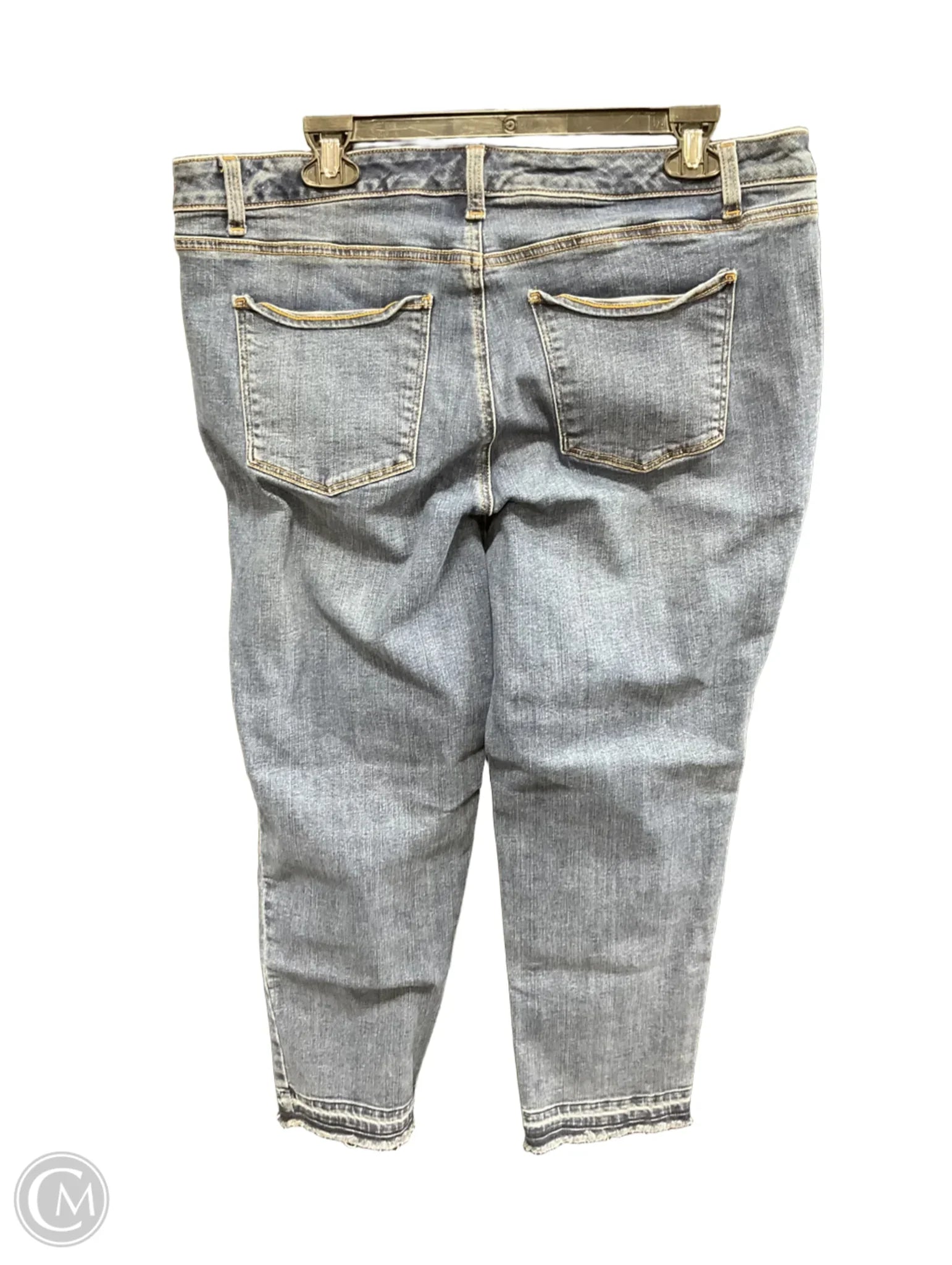 Authentic Raw Denim Men's JeansJeans Cropped By Talbots In Blue, Size: 16