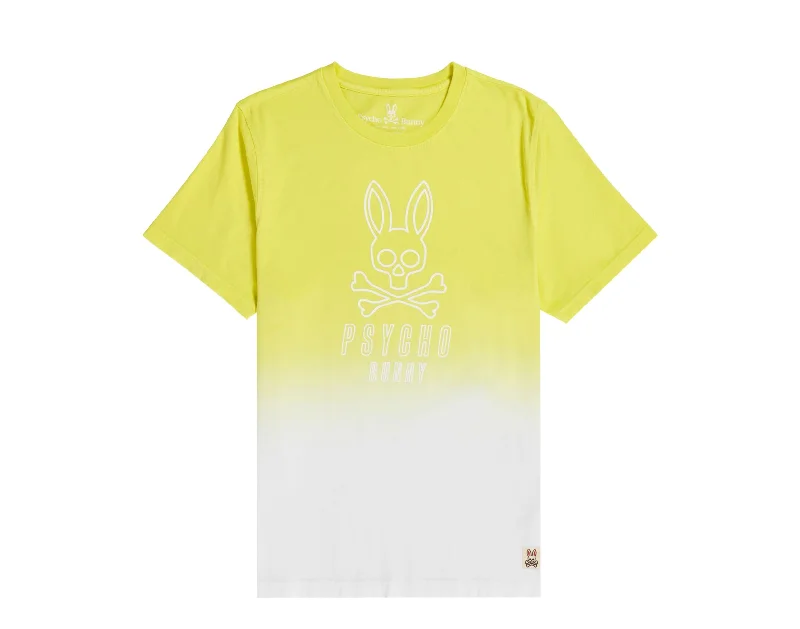 Men's Patterned Casual Shirts for Relaxed StylingPsycho Bunny Faibanks Crew Neck Lemon Tonic Men's Tee Shirt B6U110N1PC-LNC Men's Patterned Casual Shirts for Relaxed StylingPsycho Bunny Faibanks Crew Neck Lemon Tonic Men's Tee Shirt B6U110N1PC-LNC
