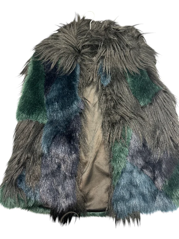 Men's Coats for Snowy WeatherVest Faux Fur & Sherpa By Blanknyc In Multi-colored, Size: Xs Men's Coats for Snowy WeatherVest Faux Fur & Sherpa By Blanknyc In Multi-colored, Size: Xs