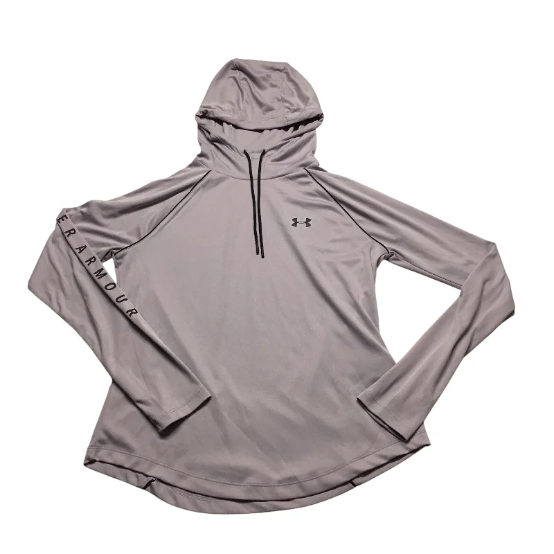 Essential Men's Sports HoodiesSweatshirt Hoodie By Under Armour In Purple, Size: M