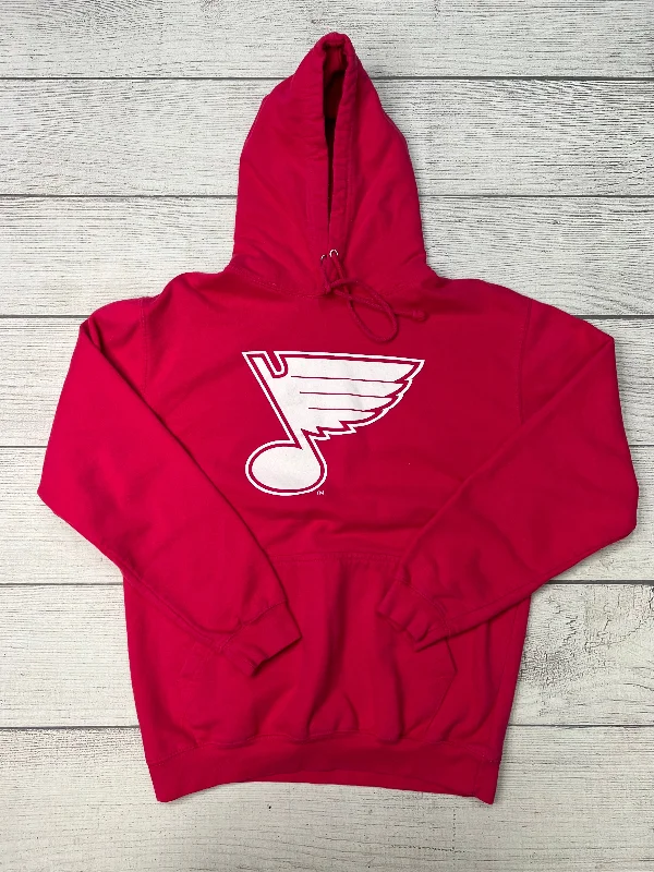 Men's Hoodies with EmbroideryNHL Blues Athletic Sweatshirt Hoodie, Size: M