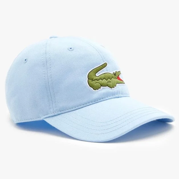 Trendy SnapbacksLacoste Unisex Adjustable Organic Cotton Twill Cap (Light Blue) RK9871-51 Trendy SnapbacksLacoste Unisex Adjustable Organic Cotton Twill Cap (Light Blue) RK9871-51